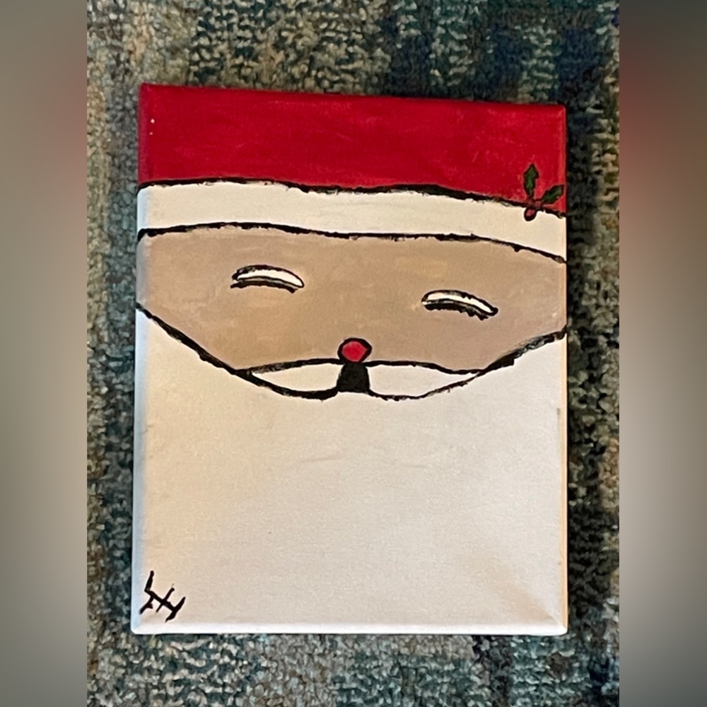Santa Claus painting! Handmade by me!🙃